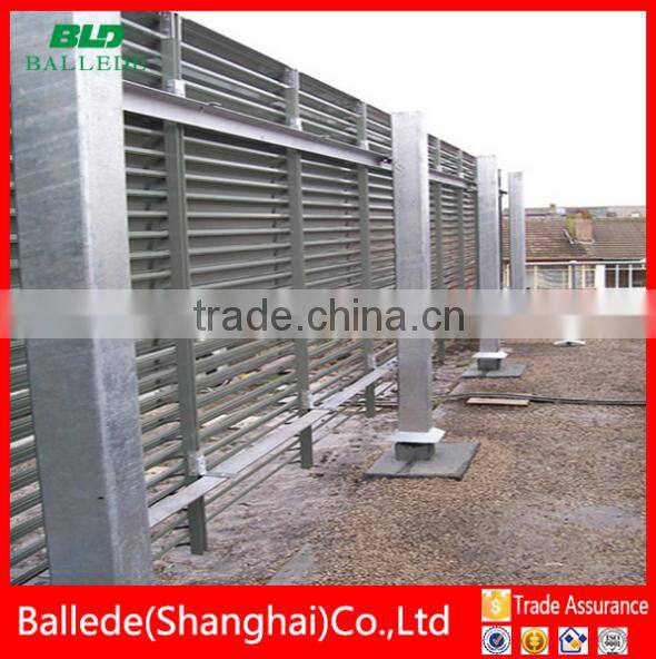 2015 popular new style louver fence manufacturers