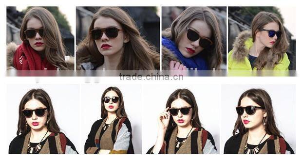 brown bamboo with wood veins in palarized lens free customer logo