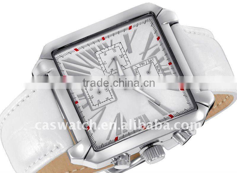 fashion stainless steel business sport wirst watch for man