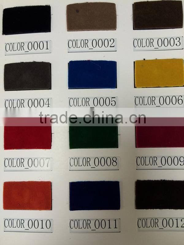 wholesale finished ladies shoes raw material suede fabric nonwoven backing