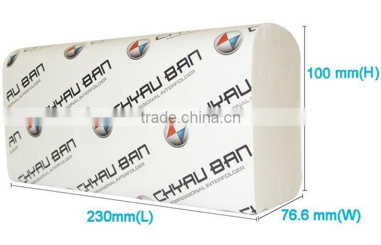 High Speed Z Folding Embossing Hand Paper Towel Machinery