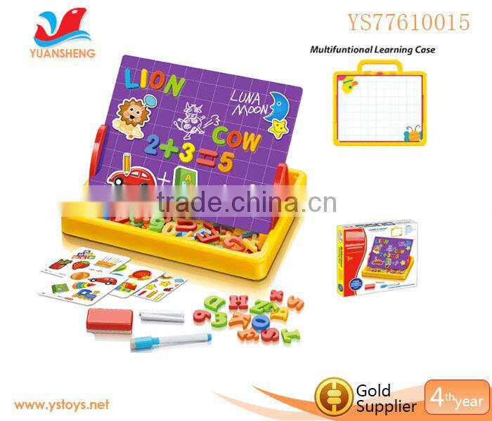 Kids learing machine magnetic drawing board