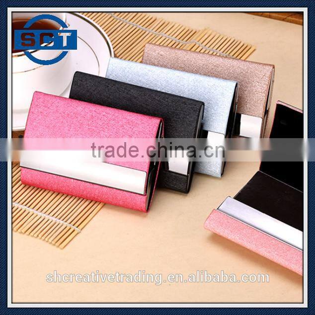 Ladies Metal Business Card Cases with Free Logo Engraving