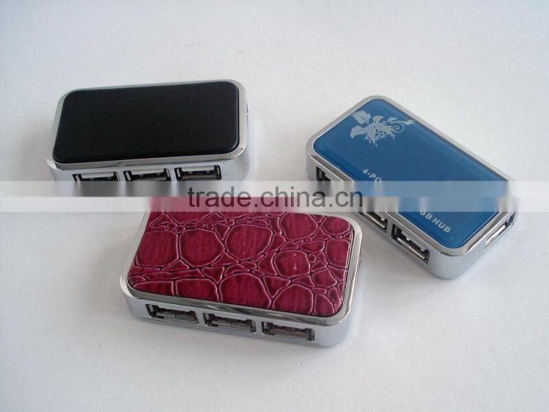 Wholesale 4 port usb hub with external power supply/usb 1.1/2.0 hub