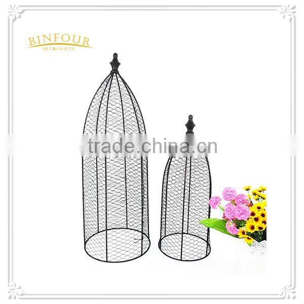 wholesale metal lantern shape handcraft for wedding
