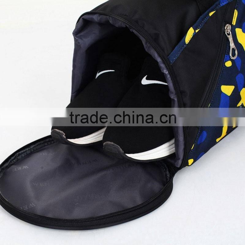 Travel bag duffle bag sport trendy bag with shoes compartment