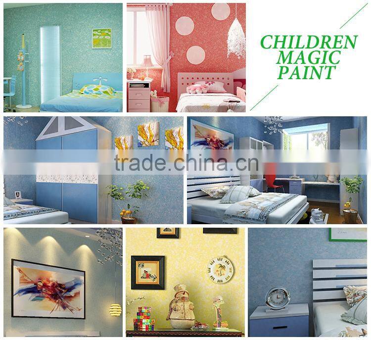 magic effect baby room painting, wallpaper coating, warm interior decoration