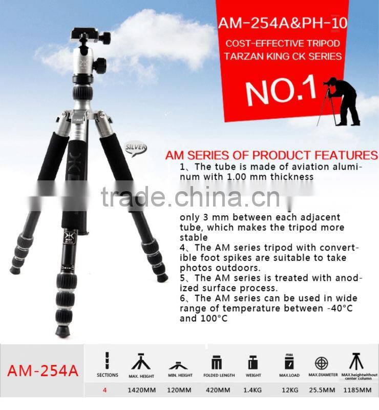 AM-254A&PH-10 photography props gopro mount Mini Tripod