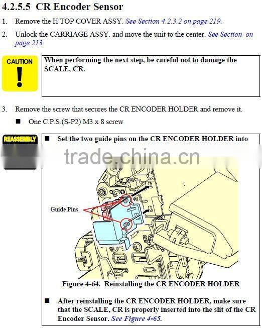 Raster Encoder for EPSON 7880 Printer/ printer encoder sensor/raster decoder/grating decoder
