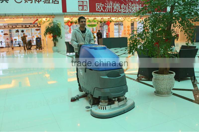 China top brand manual floor washing machine, warehouse, school, hospital used