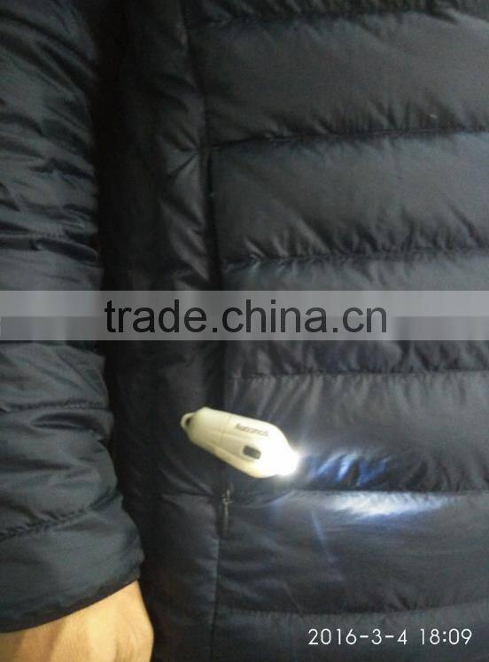 Mini usb rechargeable torch clip