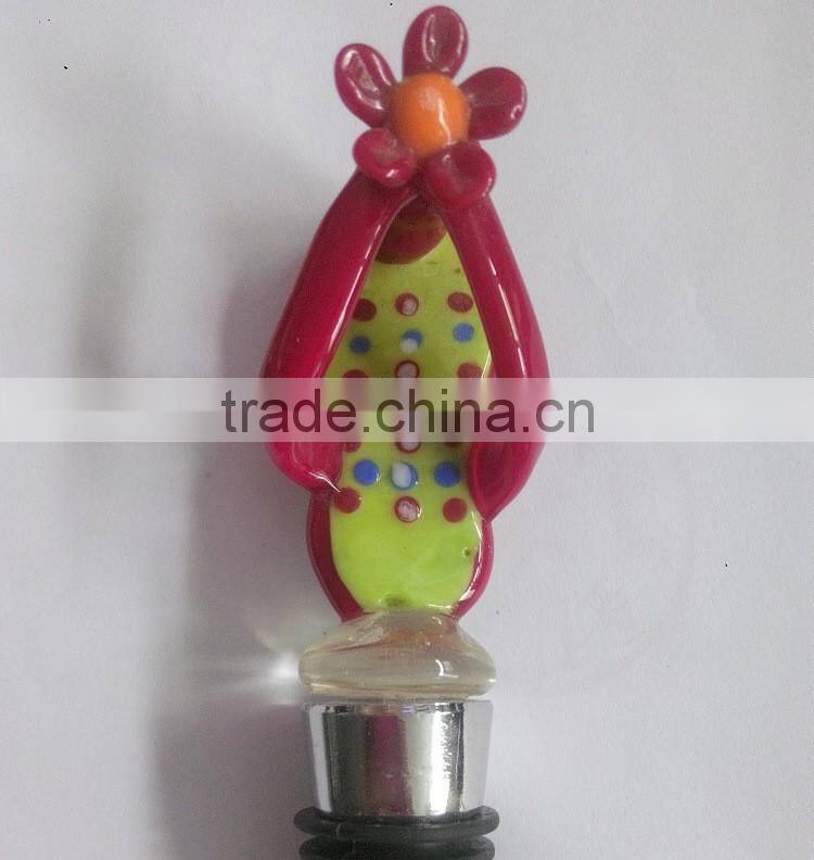Popular flip flop shape Bottle Wine Stopper