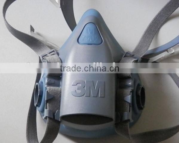 3M 7502 adult used medium silicone half face mask