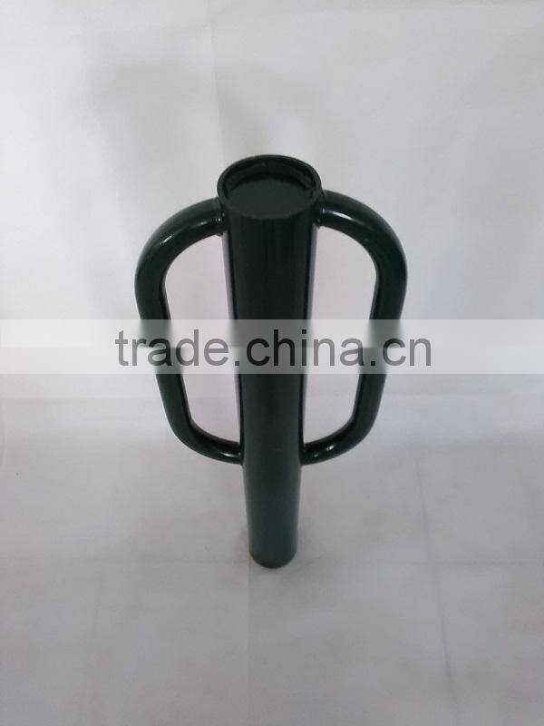 manual fence post driver