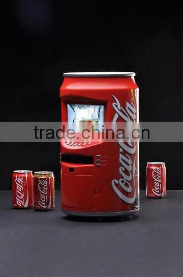 FlintStone 7 inch bottle type advertising equipment, media player for promotion, canned promotional advertising display
