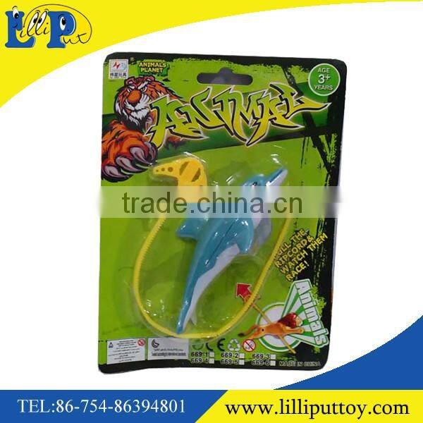 New design cute tape animal toy shark