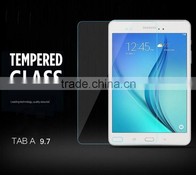 Premium quality 9H hardness Tempered Glass screen protector for Samsung Galaxy Tab A 9.7