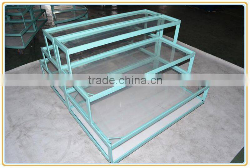 garden flower pots/plant pots display rack garden decor