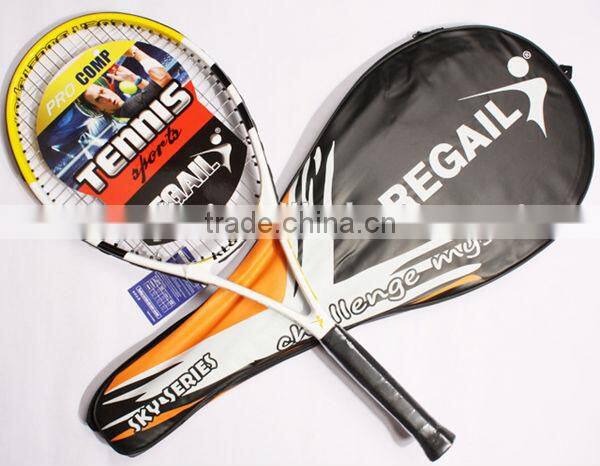 Newly composite graphite tennis racket with 100% carbon fiber