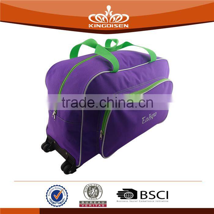 China supplier Unisex trolley travel bag