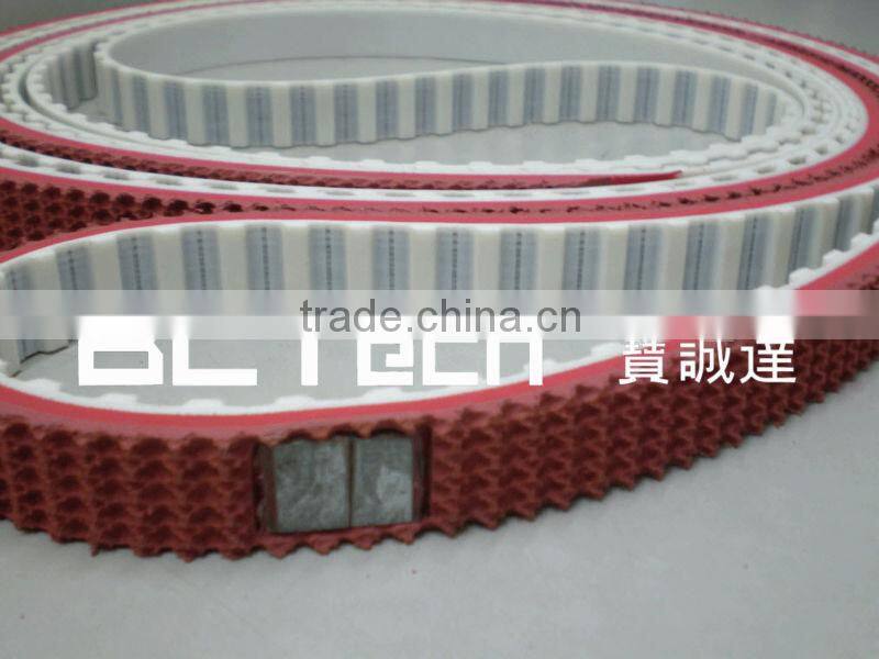 PU timing belt with different grip - PVC/Rubber