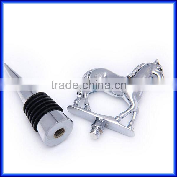 Attractive crazy wedding gift Novelty Animal shape Metal 3D Wine Stopper
