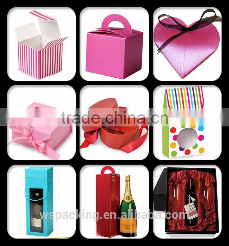 Christmas decorative fancy cardboard paper gift box