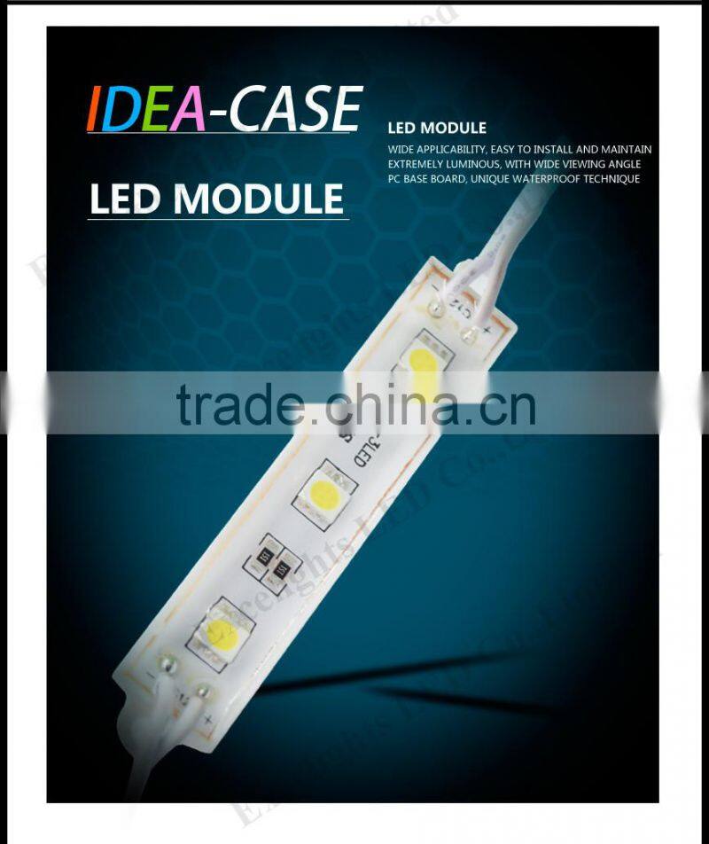 Smart Pixel CE RoHS SMD 5050 3 chip Waterproof Led Module for Signs