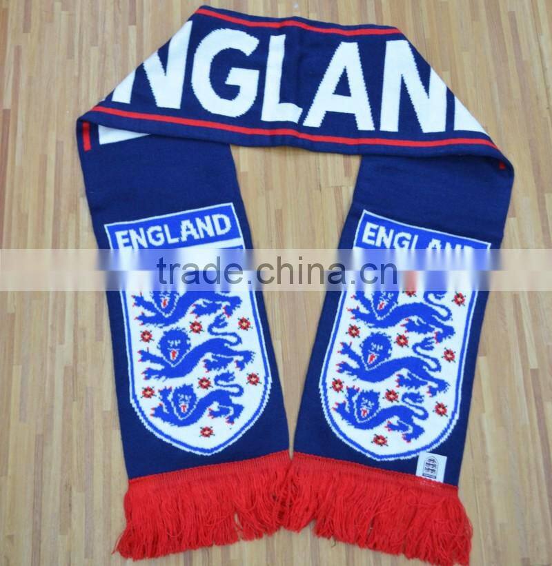 Customize football club design football fan scarf soccer sports,sports scarf football team scarf