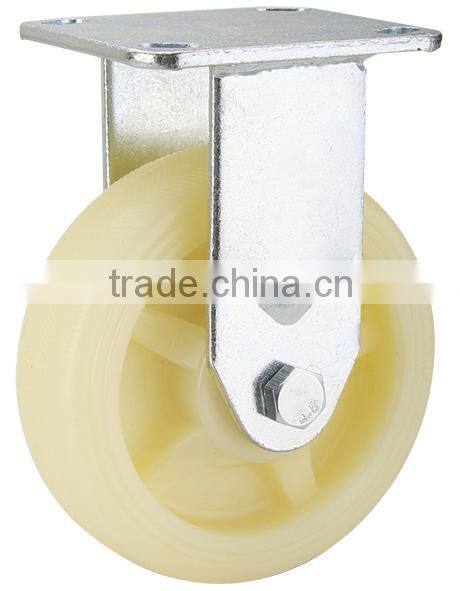 Trolley white nylon wheel caster