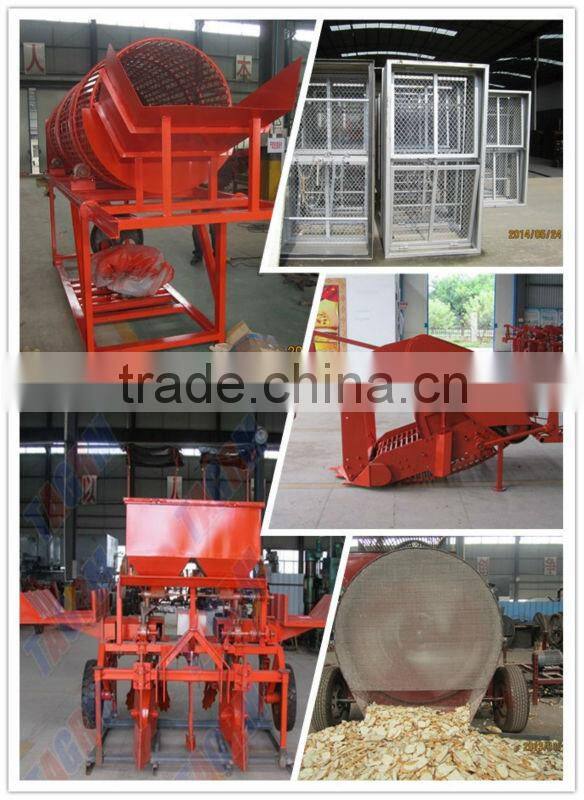 walking mini harvester for tapioca/2 row cassava combine harvester for sale