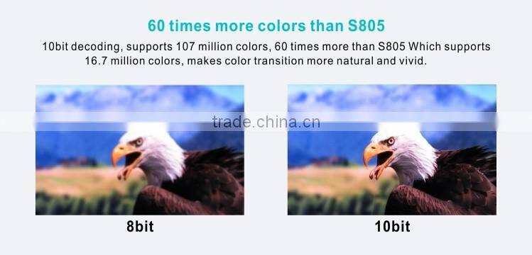 2015 newest quad core android 5.1 tv box Amlogic S905 1gb+ 8gb mini pc 4K HD set top box