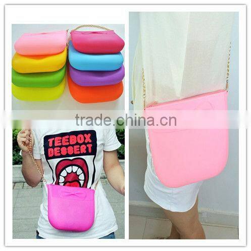 Holiday Gift Laides Girls Silicone Shoulder Sling Bag