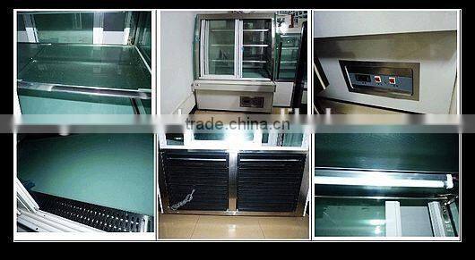 Green&Health donut display case pastry cold display case