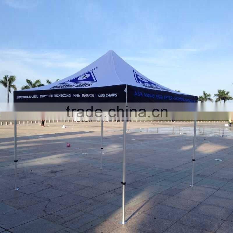 10x10 portable pop up canopy tent advertising use printed custom logo promotional gazebo tent with sides