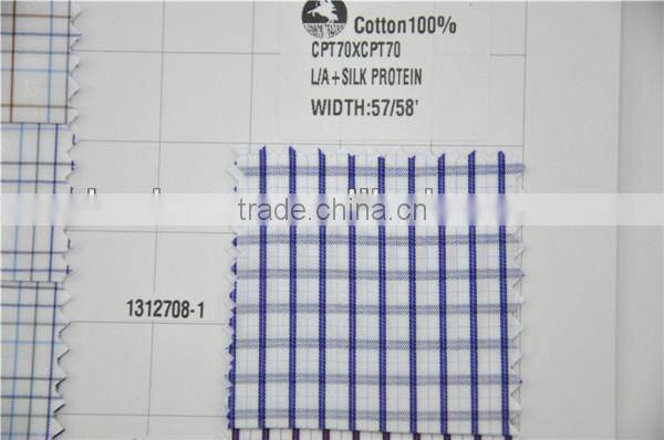 Wholesale High Quality Cotton Dobby Fabric For Top Shirts