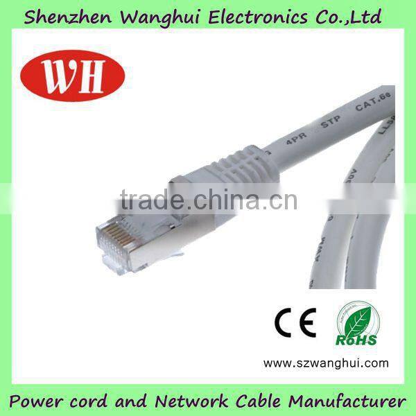 braided shield wire cat5e patch cord cable with tia eia 568 a standard