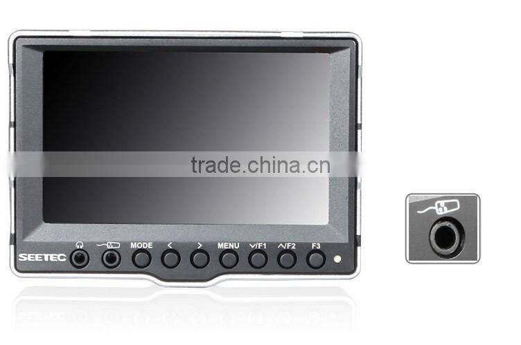 Aluminum panel false colors function mirror image small 5 inch tft color screen lcd monitor intraoral camera