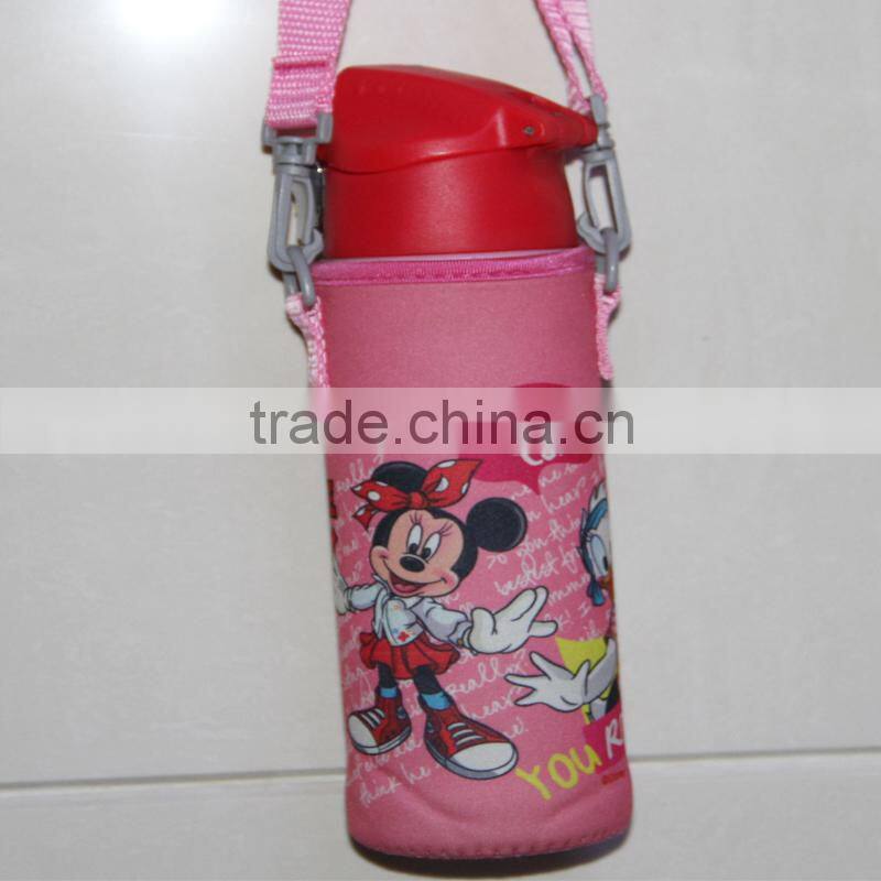 Neoprene Water Bottle Cooler And Warmer,Bottle Holder With Straps