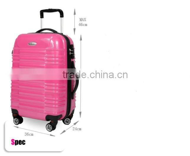 Eminent abs pc luggage bags set,travel luggage bags, abs trolley luggage