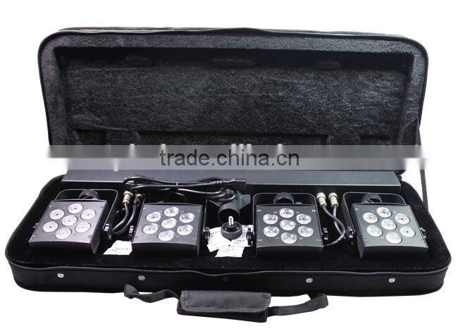 15CH DMX LED Par RGB LED 4 par systerm high brightness dj equipment