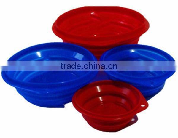 100% food grade silicone pet bowls for sale