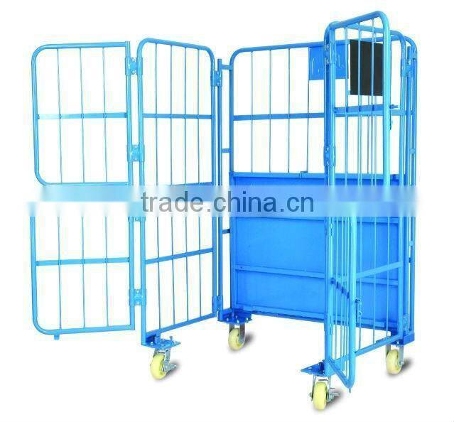 heavy duty industrial roll cage container