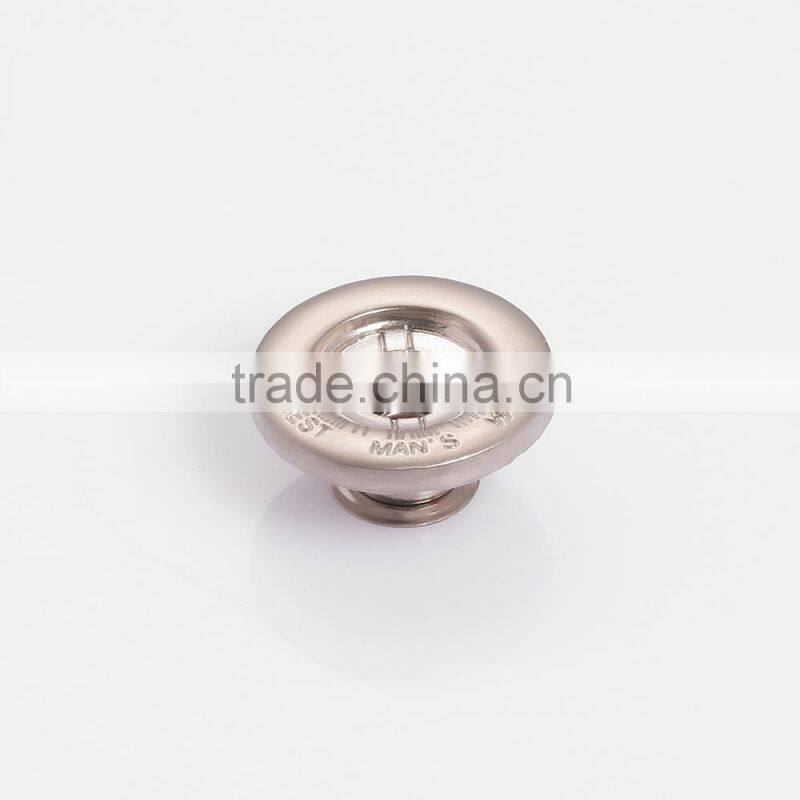 Fashion garment accessories decorative remove metal jeans buttons garment button