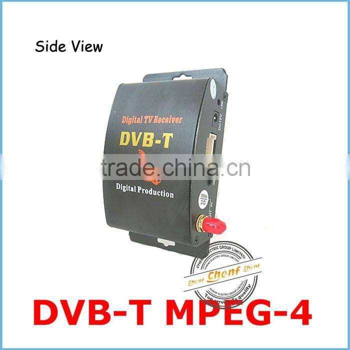 2014 Hot Sale HD DVB-T Mpeg-4 For Car TV Receiver
