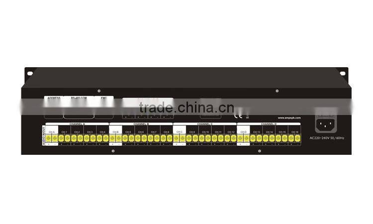 PA System Digital 10 Zones Paging Speaker Selector