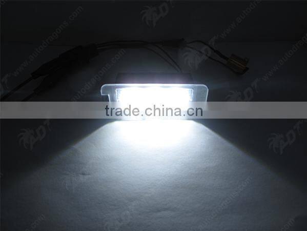 Canbus super white license plate lamp for Golf4-7 for EOS