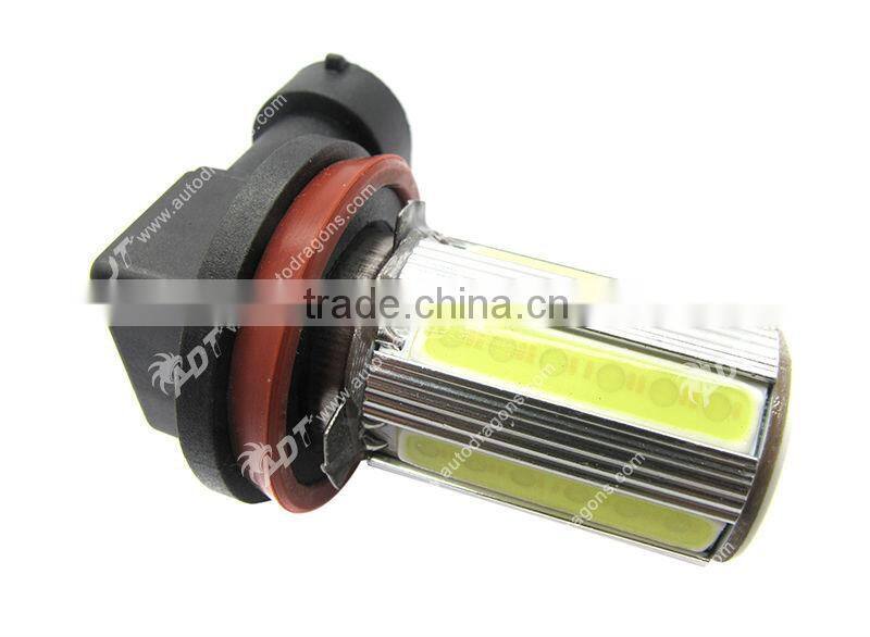 News Style Pair of H8 White Car Replacement Light LED Side Light Projector Lens Wedge Bulb Lamp For Car