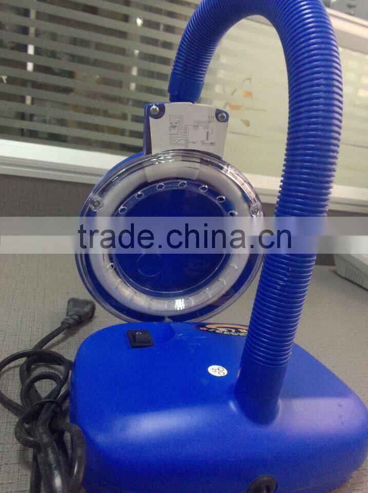 lighted reading magnifier led ring lamp /magnifying glass with ring light