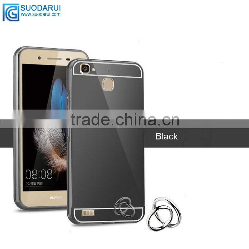 High quality Aluminum metal mirror case for Huawei Mate 7 mirror back cover case